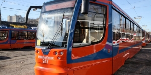 В Ростове-на-Дону выпущены новые трамваи по маршрутам