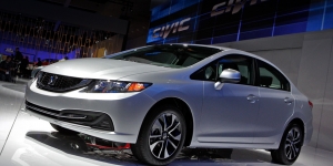 Рестайлинговая версия нового седана Honda Civic